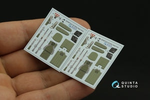 Quinta Studio QD48018 Su-34 3D-Printed colored Interior on decal paper (KittyHawk) 1/48 – image 6