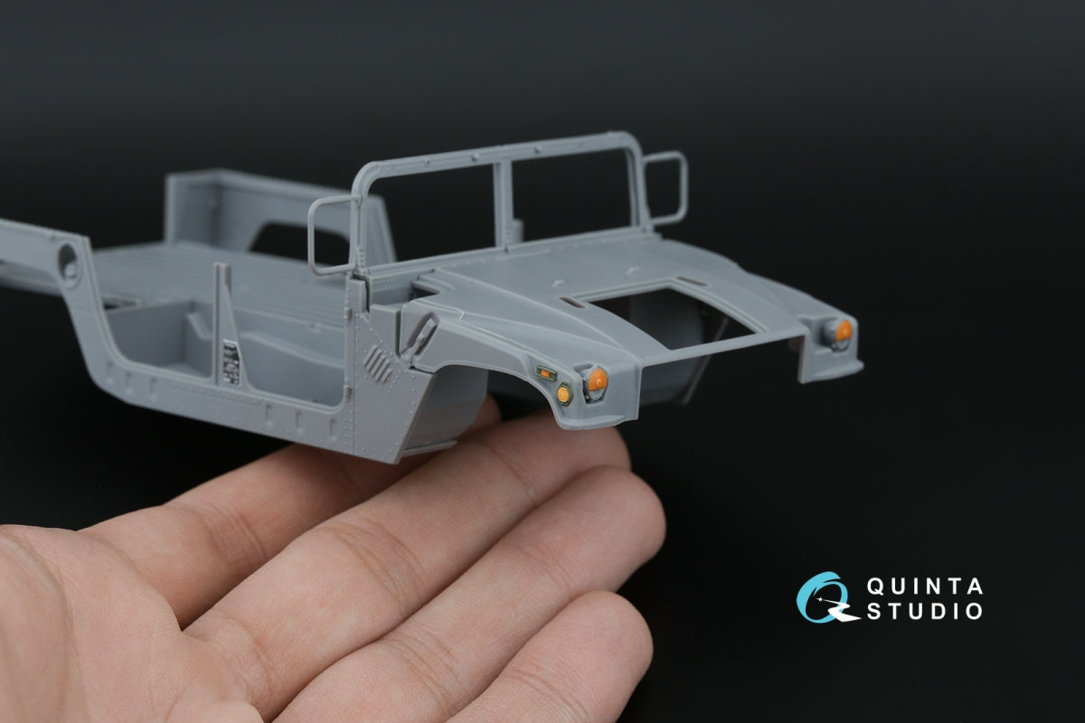 Quinta Studio QD35154 Humvee family 3D-Printed &amp;amp; colored Interior on decal paper (ICM) 1/35 – image 7