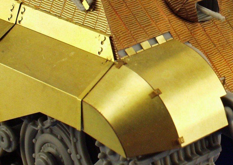 Eduard 35684 King Tiger Porsche fenders 1/35 Dragon – obrázek 3