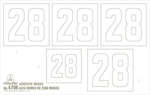 Italeri 4706 ALFA ROMEO 8C 2300 Monza 1/12 – immagine 14