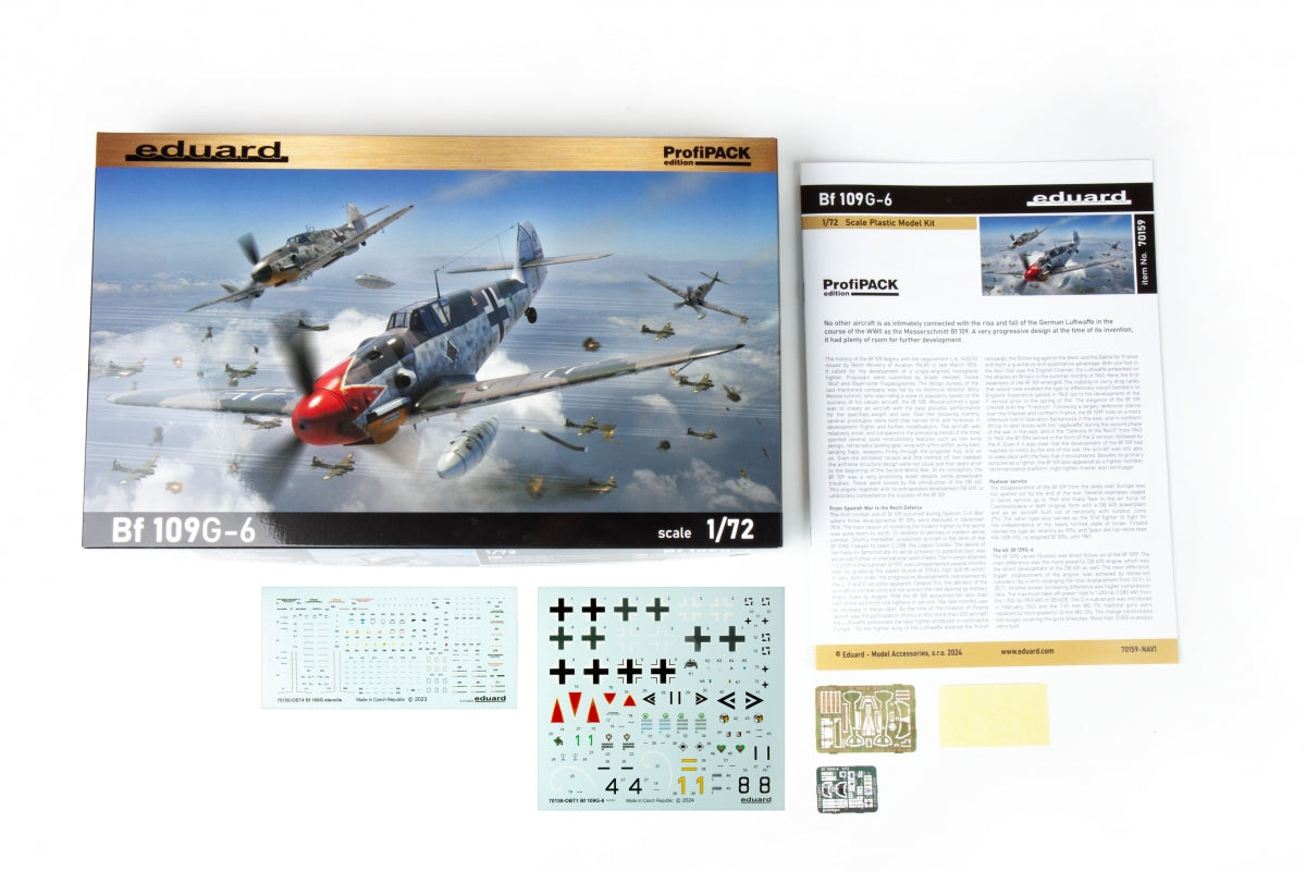 Eduard 70159 Bf 109G-6 The ProfiPACK Edition 1/72 – image 2