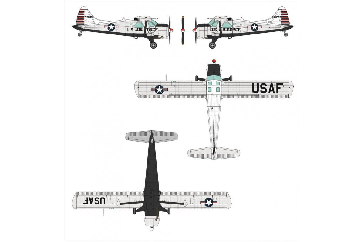 Dora Wings 48059 L-20A/U-6A Beaver 1/48 – imagen 5