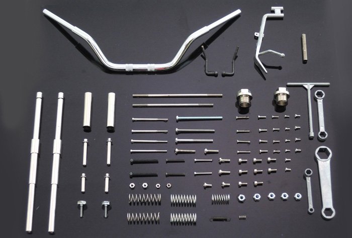 Tamiya 16041 Harley Davidson FLSTFB Fat Boy Lo 1/6 – immagine 12