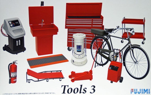 Fujimi 113739 Tools Set 3 1/24