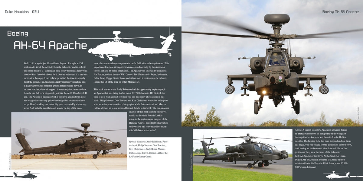 HMH Publications DH-034 Boeing AH-64 Apache - Aircraft in Detail 034 (English Version) – image 2
