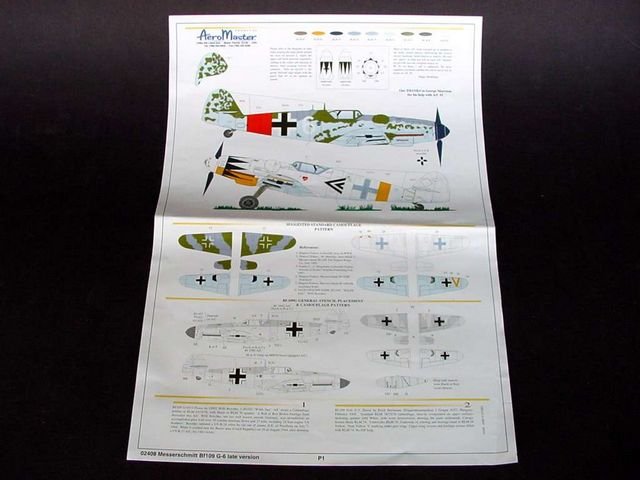 Trumpeter 02408 Messerschmitt Bf109 G-6 late version 1/24 – Bild 2