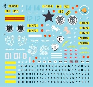 Star Decals 35-C1251 Vietnam 1 1/35 – immagine 3