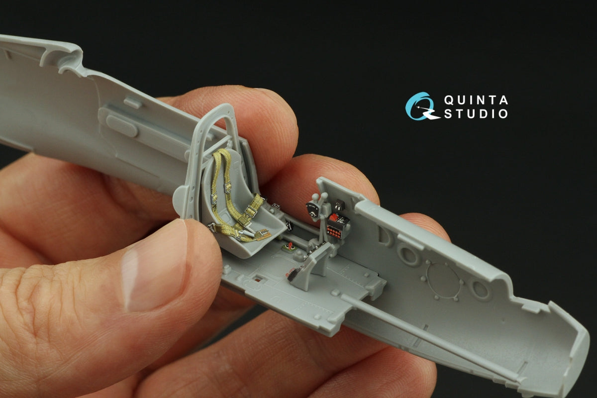 Quinta Studio QD48514 P-39Q/N Airacobra 3D-Printed colored Interior on decal paper (Arma Hobby) 1/48 – Bild 6