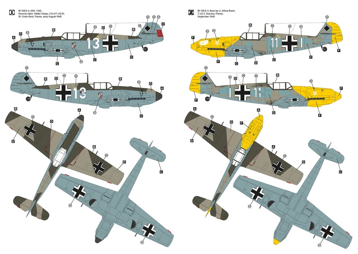 Hobby 2000 32005 Messerschmitt Bf 109 E-4 (DRAGON + CARTOGRAF) 1/32 – Bild 3