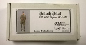 Copper State Models F32-029 Polish pilot 1/32