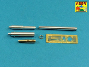 Aber 35L-276 85mm 2A62 barrel for Soviet 2S14 Zhalo-S anti-tank gun 1/35 – obrázek 2