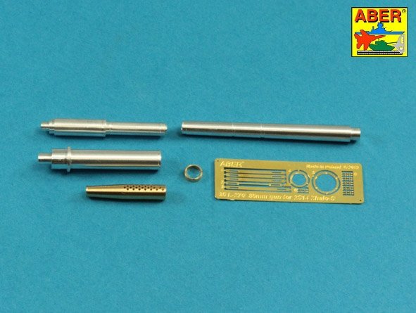 Aber 35L-276 85mm 2A62 barrel for Soviet 2S14 Zhalo-S anti-tank gun 1/35 – obrázek 2