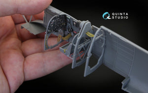 Quinta Studio QD32030 Spitfire Mk.V 3D-Printed &amp;amp; colored Interior on decal paper (for Hobbyboss kit) 1/32 – Bild 9