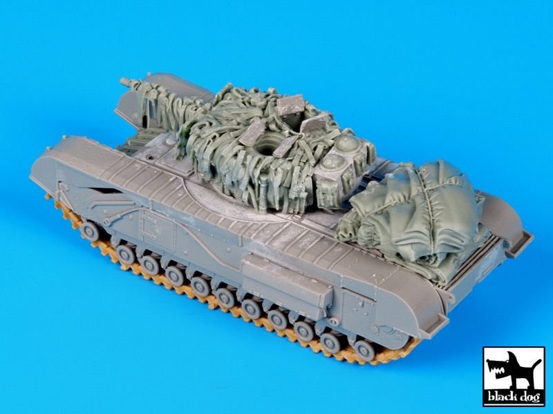 Black Dog T72076 Churchill Mk IV for Dragon 1/72 – Bild 4