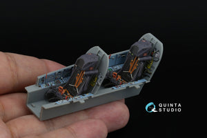 Quinta Studio QD+48409 Su-17UM3 3D-Printed &amp;amp; colored Interior on decal paper (Hobby Boss) (with 3D-printed resin parts) 1/48 – image 13