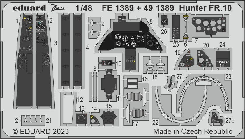 Eduard 491389 Hunter FR.10 Airfix 1/48 – immagine 2