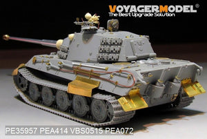 Voyager Model PE35957 WWII German King Tiger (Hensehel Turret) For HOBBYBOSS 84533 1/35 – obrázek 14