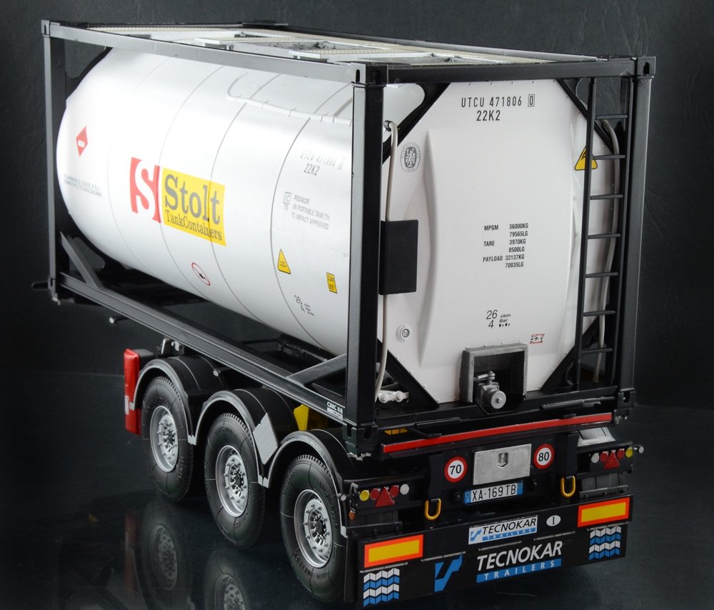 Italeri 3929 TECNOKAR TRAILER WITH 20 TANK 1/24 – immagine 16