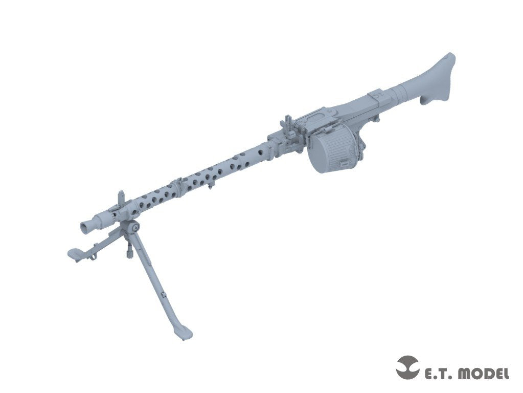 ET Model P35-213 WWII German Mg34 Machinegun &amp;amp; Ammo Box 1/35 – Bild 2