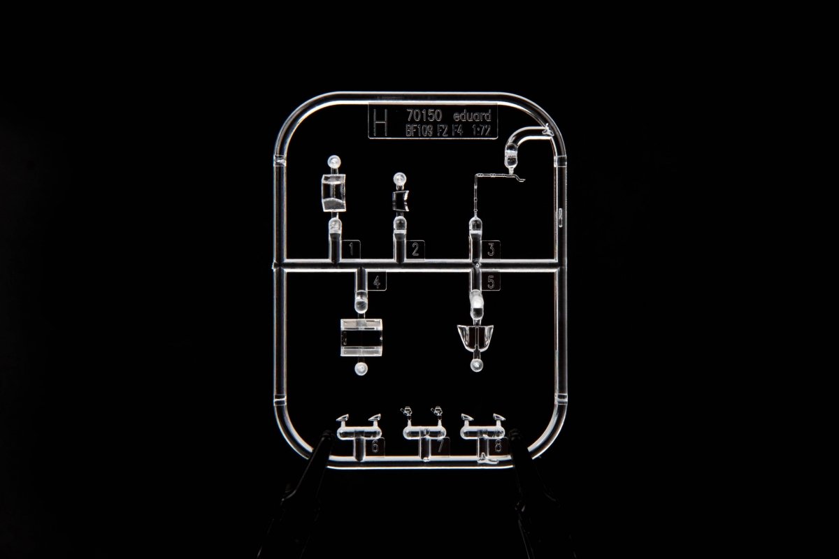Eduard 70155 Bf 109F-4 ProfiPACK 1/72 – immagine 9