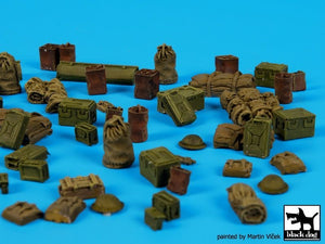 Black Dog T72091 British WW II equipment accessories set 1/72 – Bild 5