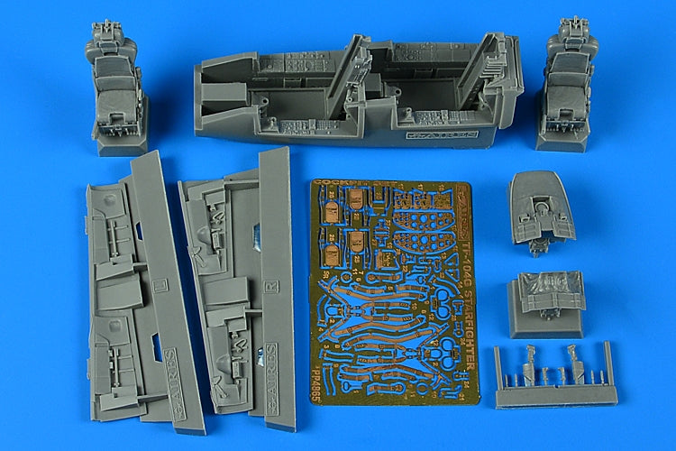 Aires 4865 TF-104G Starfighter cockpit set 1/48 Kinetic