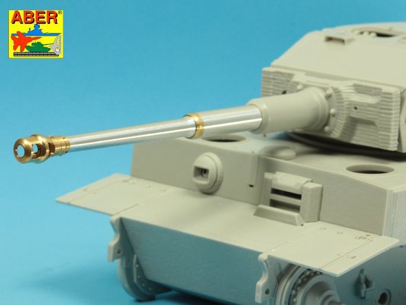 Aber 35L-238 KwK36/L56 88mm barrel for German lateTiger I 1/35 – image 6