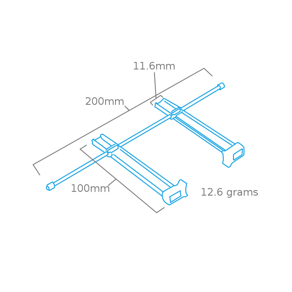 Modelcraft PCL8720 Large Berna Multi-Clamp (200mm) – imagen 2