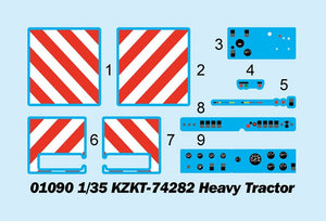 Trumpeter 01090 KZKT-74282 Heavy Tractor 1/35 – image 4