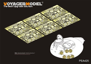 Voyager Model PEA425 Russian 12.7mm DSchK Machine Gun Ammo Magazine w/Mounts (For T-55,T-62,T-72)(GP) 1/35 – image 2