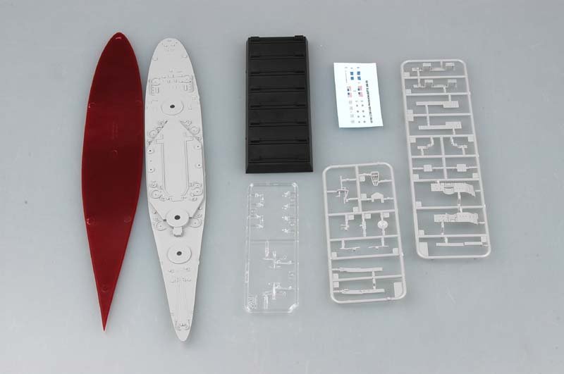Trumpeter 05761 American Battleship USS Massachusetts (BB-59) 1/700 – Bild 4