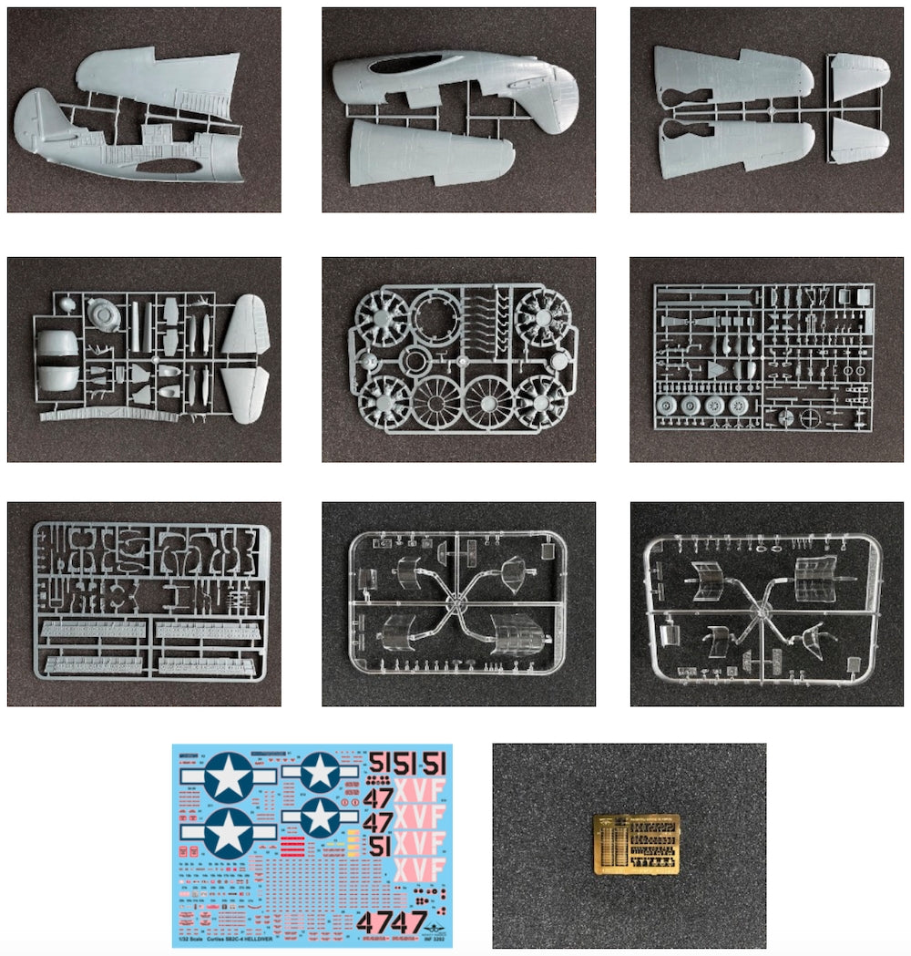 Infinity Models INF3202 Curtiss SB2C-4 Helldiver - Atlantic Scheme 1/32