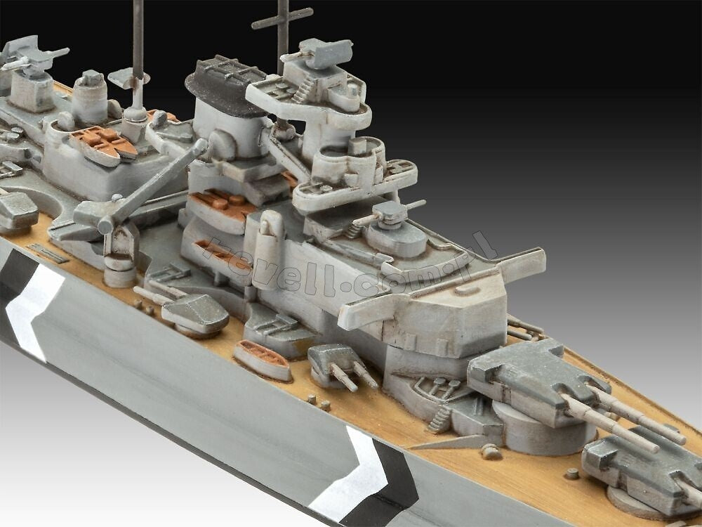Revell 05637 Gift Set - The Legendary Bismarck 1/700 – obrázek 6