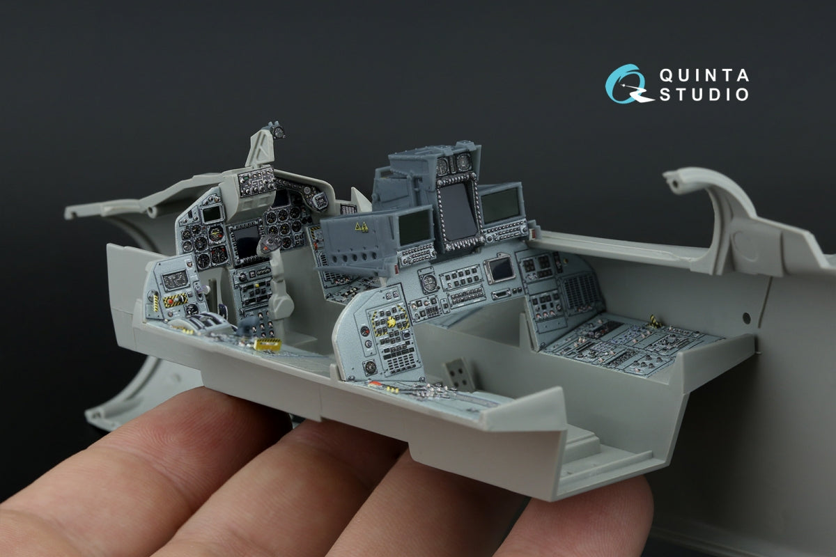 Intérieur imprimé en 3D et coloré sur papier décalcomanie (Italeri) pour Quinta Studio QD+32228 Tornado Gr.4 (avec pièces en résine imprimées en 3D) 1/32 – image 12