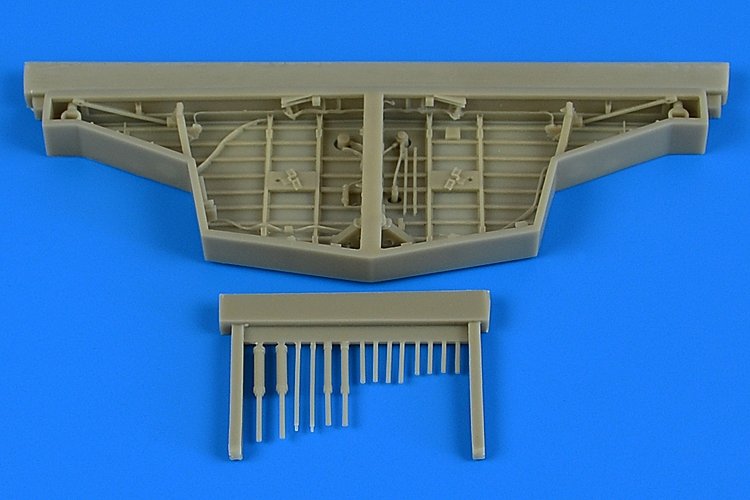 Aires 4750 Hawker Sea Fury, baie de train d'atterrissage, échelle 1/48, AIRFIX