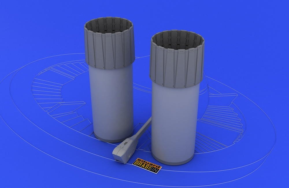 Eduard 648023 F-4 exhaust nozzles late 1/48 (Hasegawa) – zdjęcie 2