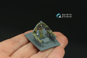 Quinta Studio QD48413 F6F-3E/N Hellcat 3D-Printed &amp;amp; coloured Interior on decal paper (Eduard) 1/48 – zdjęcie 8