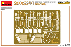 MiniArt 35410 Sd.Kfz.234/1 Schwerer Panzerspahwagen. EARLY MOD. INTERIOR KIT 1/35 – image 2