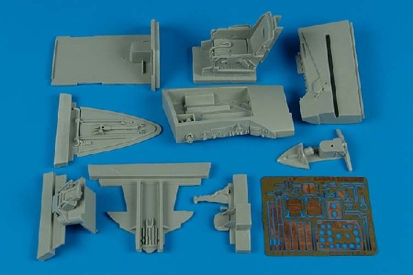 Aires 2123 F-86F Saber cockpit set 1/32 Kinetic