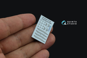 Quinta Studio QP72006 F/A-18A/B/C/D tail reinforcement plates (all kits) 1/72 – zdjęcie 2