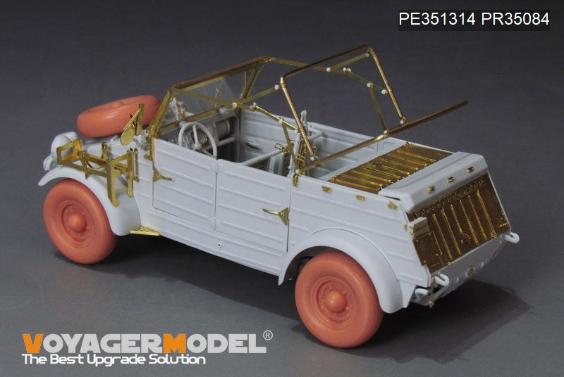 Voyager Model PE351314 WWII German Kubelwagen Type 82 Africa Troop Version Upgrade Set For MENG VS-015 1/35 – image 10