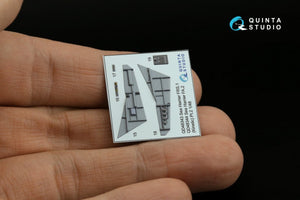 Quinta Studio QD48343 Sea Harrier FRS.1 3D-Printed &amp;amp; colored Interior on decal paper (Kinetic) 1/48 – Bild 5