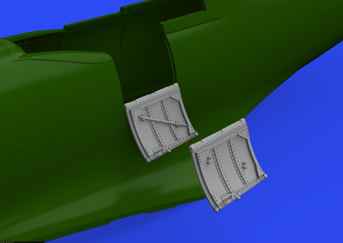 Eduard 648380 Spitfire Mk. VIII / IX cockpit door EDUARD 1/48 – image 3