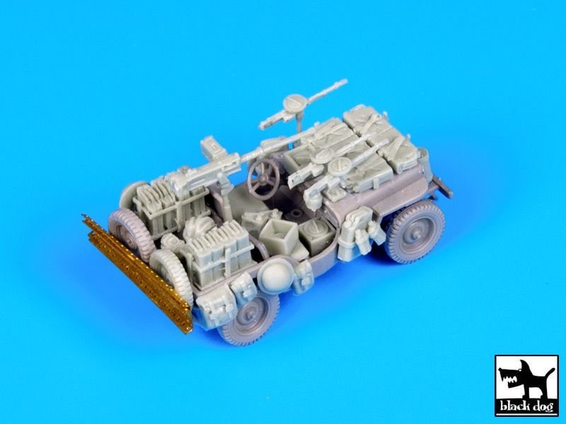 Black Dog T72063 British SAS jeep North Africa 1942 for Dragon 1/72 – zdjęcie 5