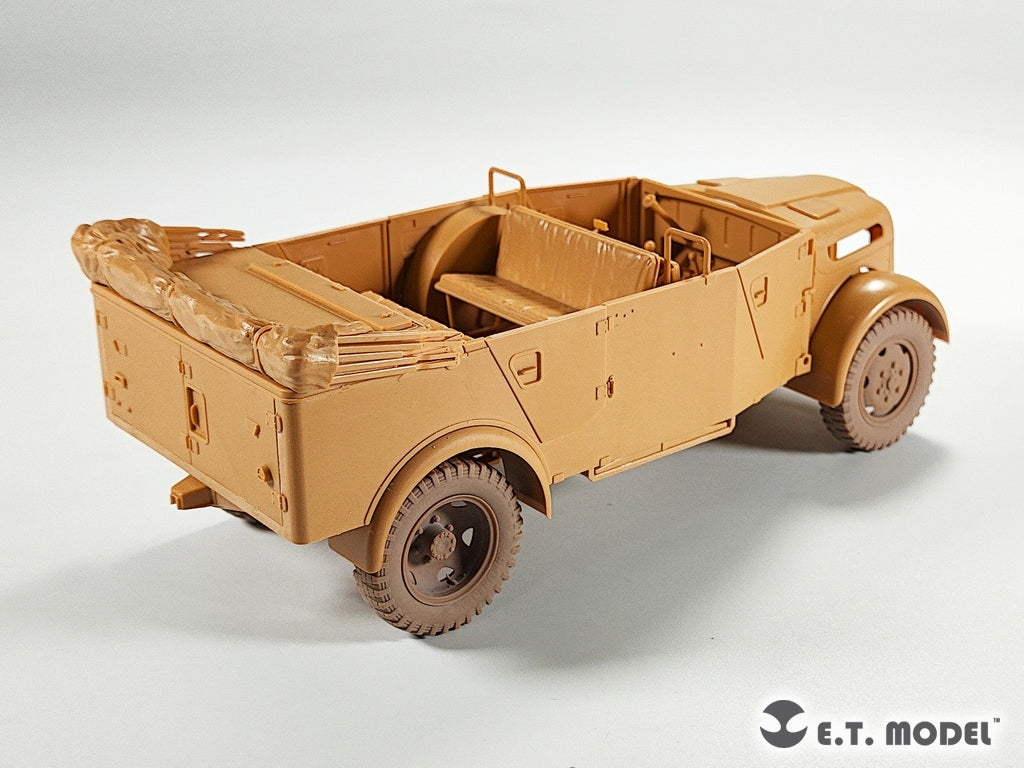 ET Model P35-137 WWII German Steyr Type1500A/1500A-1 Sagged wheels For TAMIYA Kit 1/35 – imagen 8