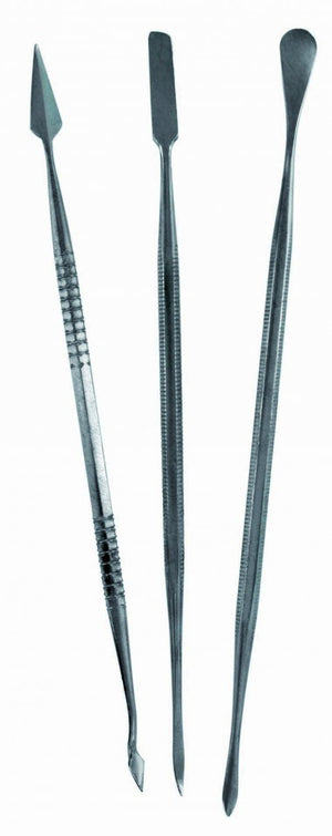 Vallejo T02002 Stainless Steel Spatulas (3x)