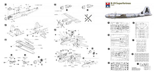 Hobby 2000 72070 B-29 Superfortress ( ACADEMY + CARTOGRAPH + MASKS ) 1/72 – Bild 2