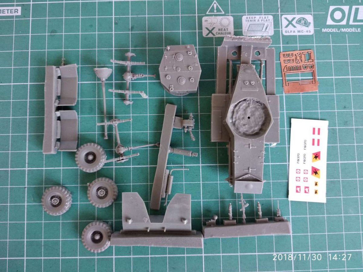 Zebrano 72036 AEC Mk.III British Armored Car 1/72 – zdjęcie 3