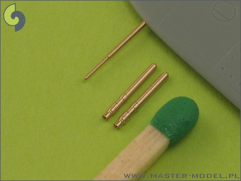 Master AM-72-011 Bf 109 G5 - G14, K armament set (MG 131 tips) &amp;amp; Pitot Tube – Bild 3