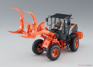 Hasegawa 66105 Hitachi Wheel Loader ZW100-6 Log Grapple Working Machine 1/35 – obrázek 3